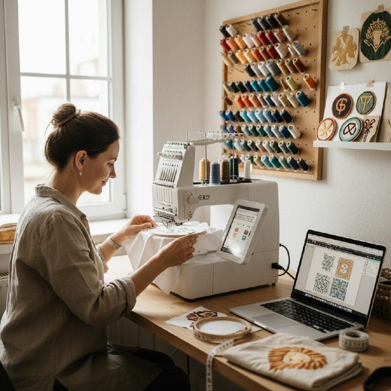 Отзыв машинная вышивка