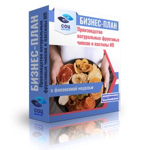 Производство натуральных фруктовых чипсов и пастилы