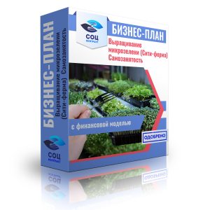 Выращивание микрозелени (сити-ферма)