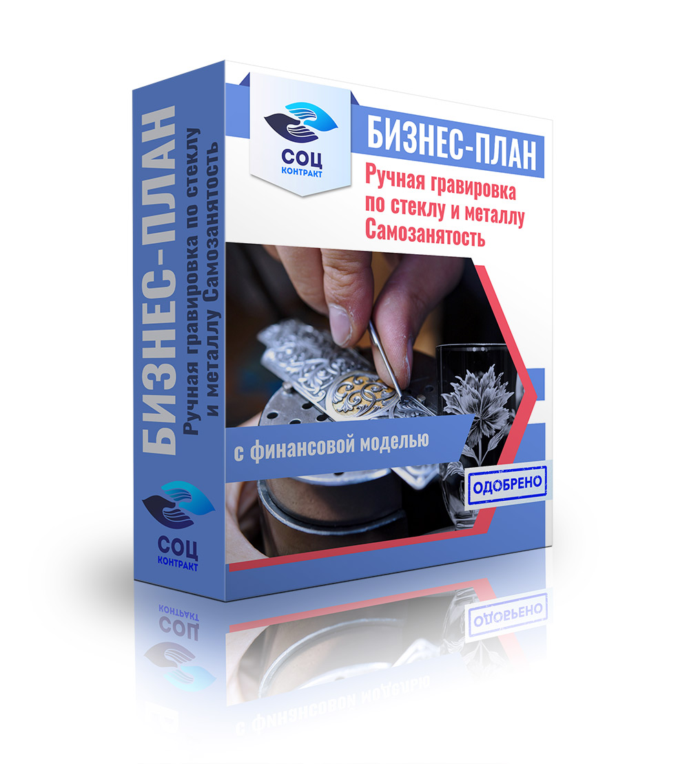 Ручная гравировка Бизнес-план "Ручная гравировка по стеклу и металлу". Самозанятость
