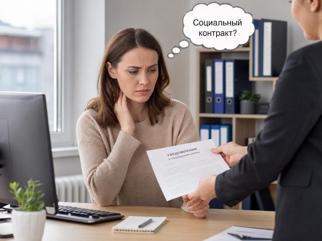 Сокращение на работе