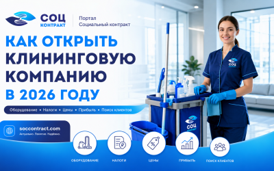 Как открыть клининговую компанию в 2026 году: вложения, налоги, прибыль и развитие