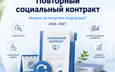 Социальный контракт повторно в 2026–2027 году: можно ли получить второй раз и как убедить комиссию