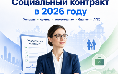 Социальный контракт в 2026 году: условия, суммы, бизнес-план, смета и как получить до 350 000 ₽