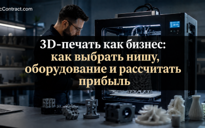 3D-печать как бизнес: как выбрать нишу, оборудование и рассчитать прибыль