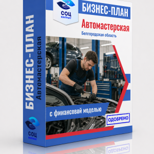 Бизнес-план «Автомастерская — Строитель, Белгородская область»