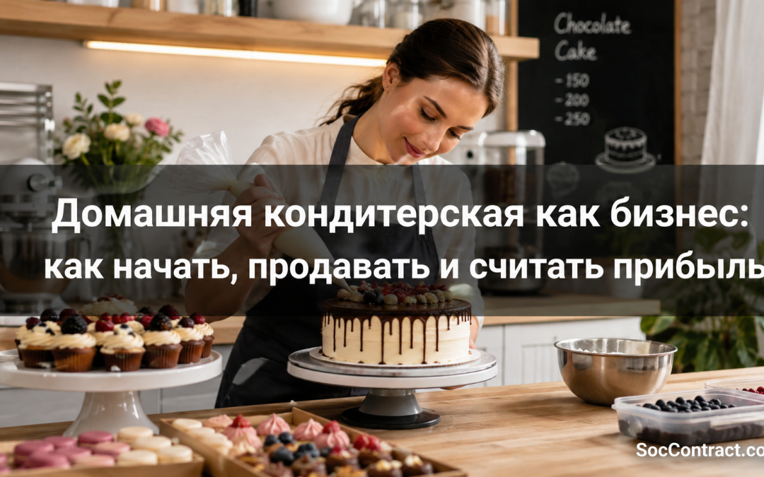 Домашняя кондитерская как бизнес