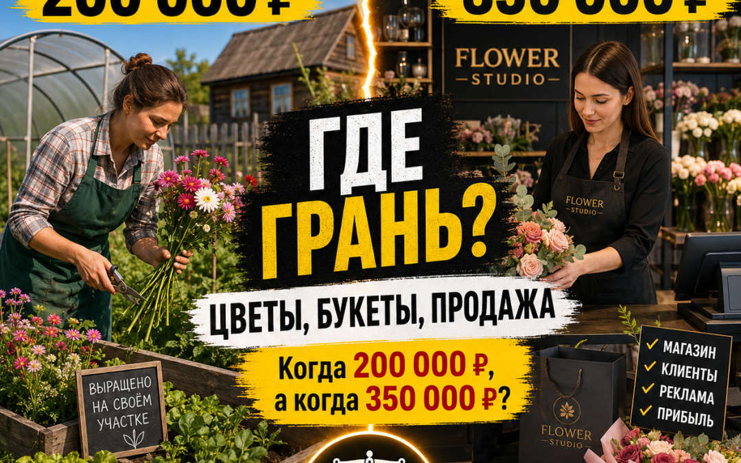 ЛПХ до 200 000 ₽ или предпринимательская деятельность до 350 000 ₽: где проходит граница