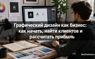 Графический дизайн как бизнес: как начать, найти клиентов и рассчитать прибыль