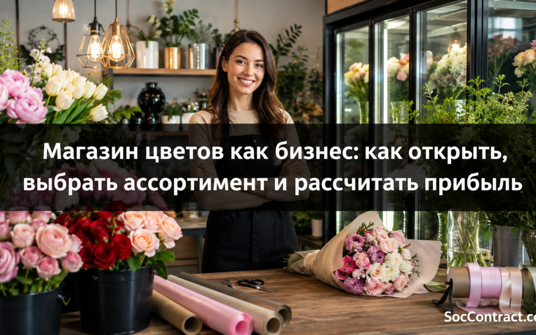 Магазин цветов как бизнес
