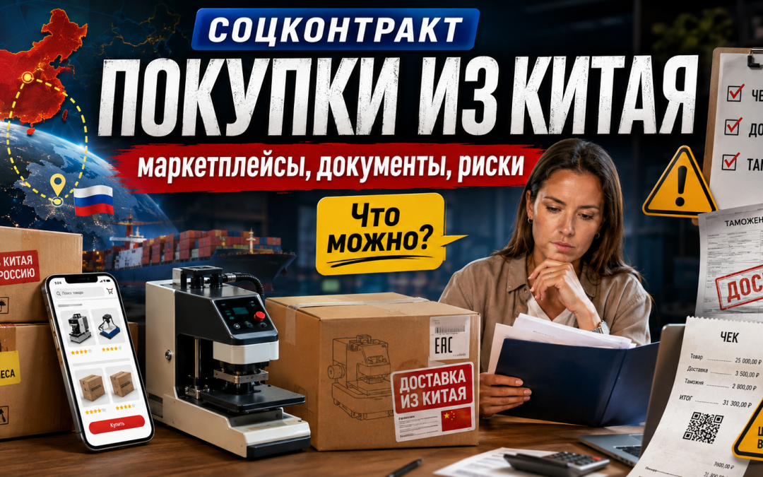покупка оборудования по соцконтракту в Китае, соцконтракт маркетплейсы, отчетные документы по социальному контракту, чеки по соцконтракту, покупки на Wildberries по соцконтракту, покупки на Ozon по соцконтракту, судебная практика социальный контракт, закупка оборудования за границей