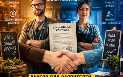 Два соцконтракта на один бизнес: можно ли объединить до 700 000 ₽