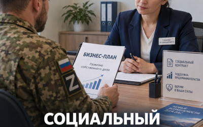 Социальный контракт участникам СВО в 2026 году: до 350 000 рублей