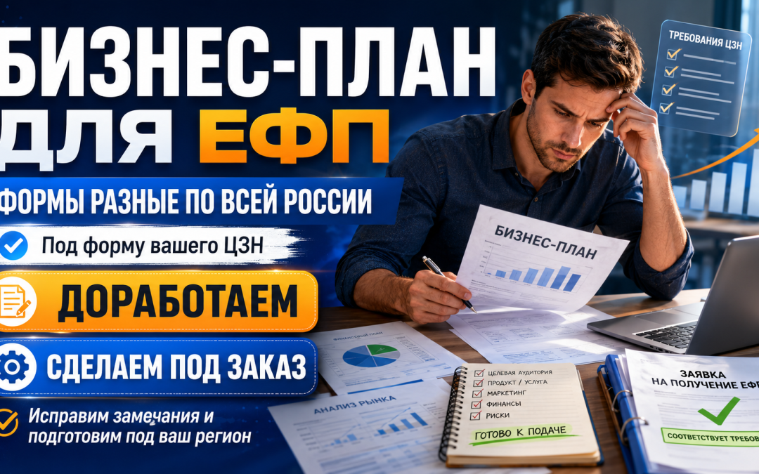 Бизнес-план для ЕФП ЦЗН