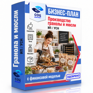 Бизнес-план «Производство гранолы и мюсли»
