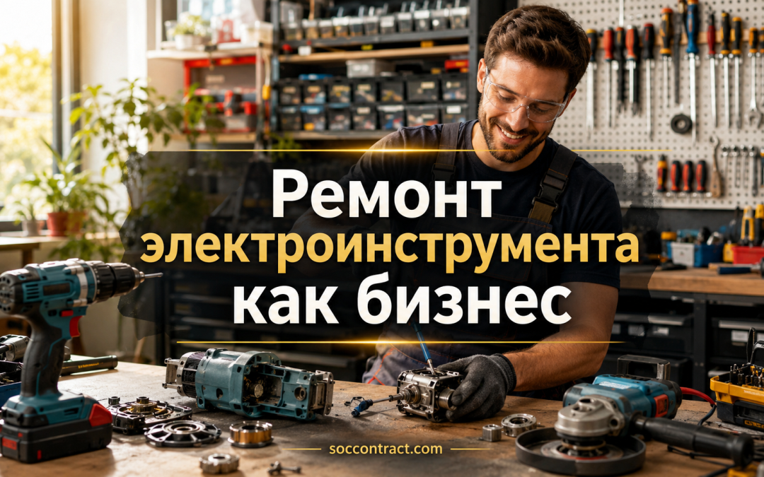 Ремонт электроинструмента как бизнес: оборудование, диагностика и прибыль
