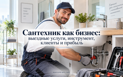 Сантехник как бизнес: выездные услуги, инструмент, клиенты и прибыль