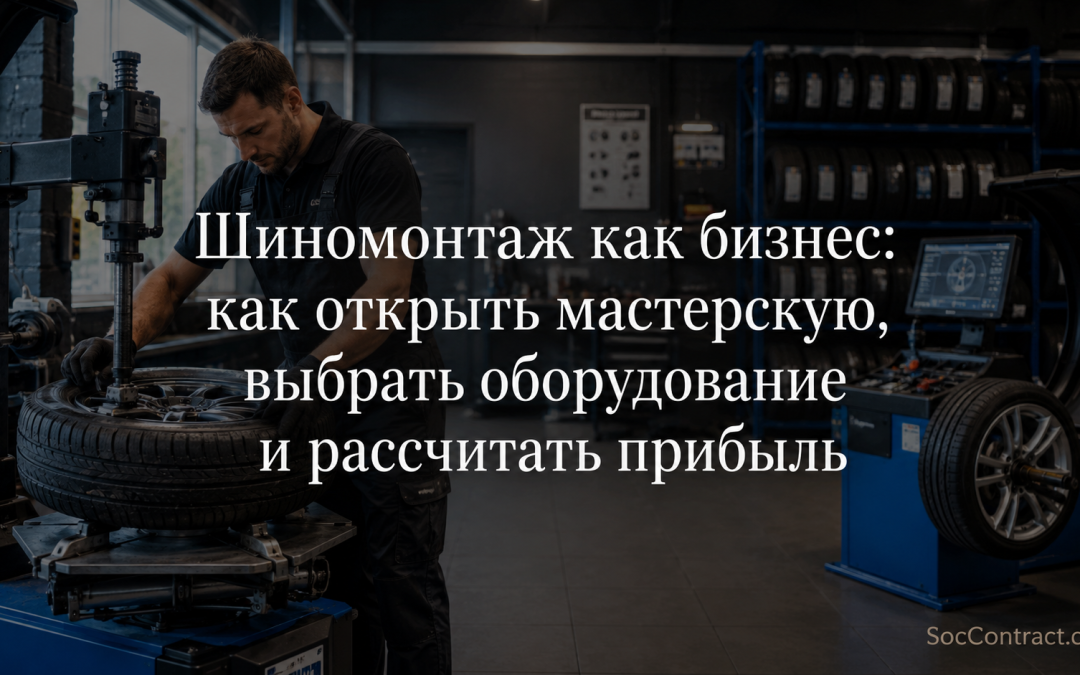 Шиномонтаж как бизнес