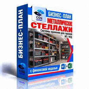 Металлические стеллажи для гаражей — бизнес-план для соцконтракта с финансовой моделью