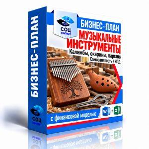 Изготовление музыкальных инструментов — бизнес-план для соцконтракта с финансовой моделью