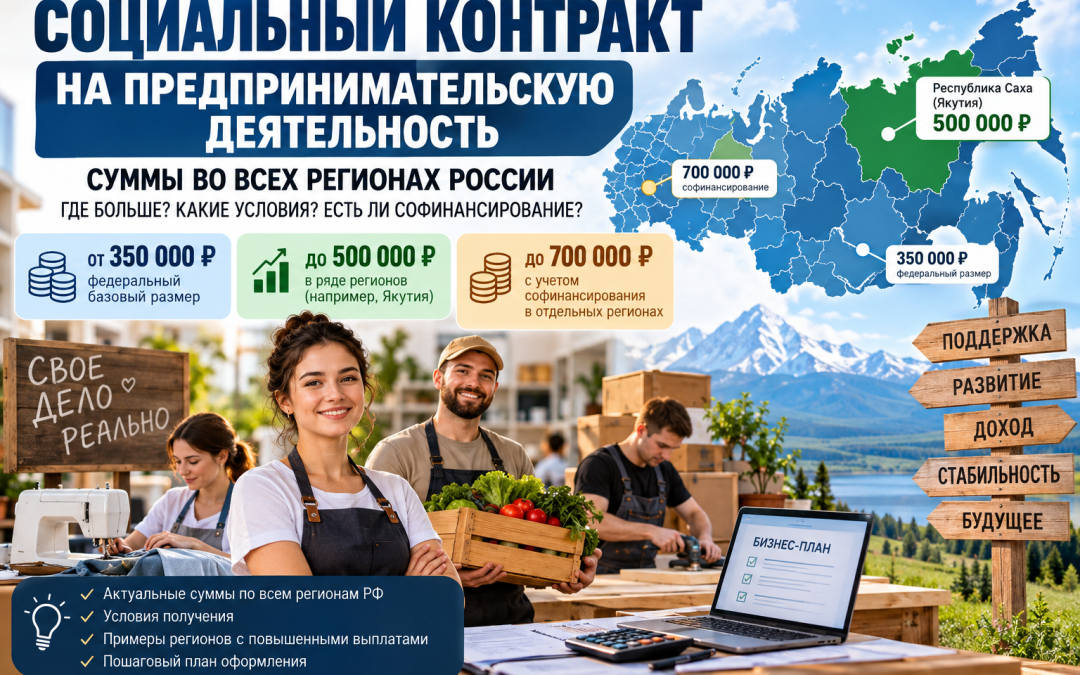 Социальный контракт поддержка бизнеса